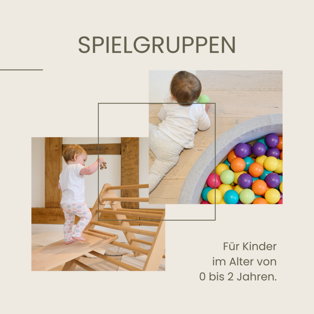 Spielgruppen , Krabbelkurse , Krabbelgruppe für Babys und Kleinkinder im Alter von 0 bis 2 Jahren